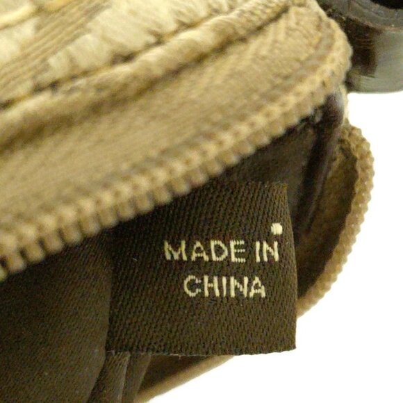 Auth COACH Signature - Khaki Jacquard Leather Shoulder Bag - Picture 8 of 10